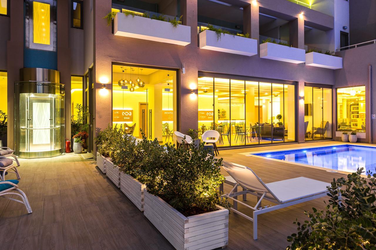 Menta City Boutique Hotel Rethymno Exterior foto