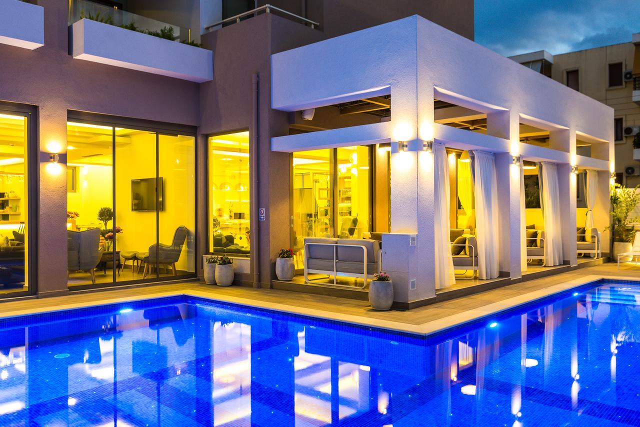 Menta City Boutique Hotel Rethymno Exterior foto